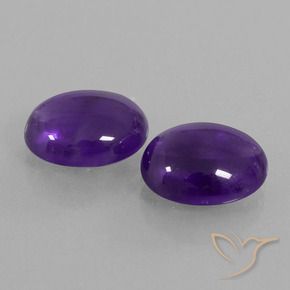 Shop natural 6.29ct ミディアムバイオレット アメジスト gems, 楕円形, from ブラジル at GemSelect. In stock, global shipping!