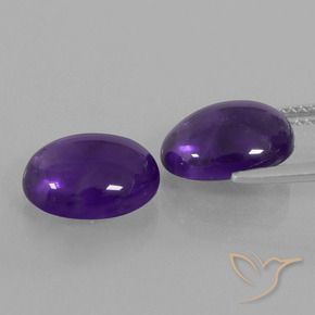 Shop natural 6.29ct ミディアムバイオレット アメジスト gems, 楕円形, from ブラジル at GemSelect. In stock, global shipping!