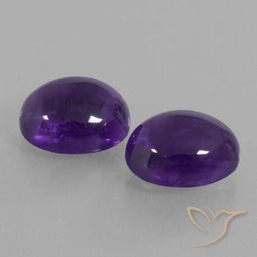 Shop natural 8.45ct ミディアムバイオレット アメジスト gems, 楕円形, from ブラジル at GemSelect. In stock, global shipping!