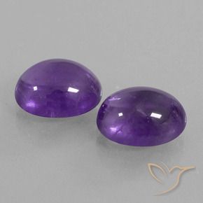 Shop natural 7.53ct ミディアム薄いバイオレット アメジスト gems, 楕円形, from ブラジル at GemSelect. In stock, global shipping!