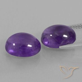 Shop natural 7.53ct ミディアム薄いバイオレット アメジスト gems, 楕円形, from ブラジル at GemSelect. In stock, global shipping!