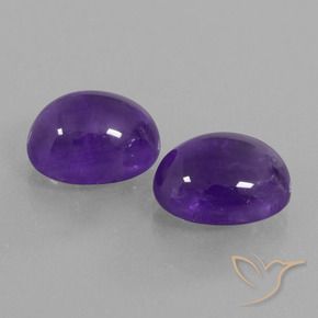 Shop natural 7.95ct ミディアムバイオレット アメジスト gems, 楕円形, from ブラジル at GemSelect. In stock, global shipping!