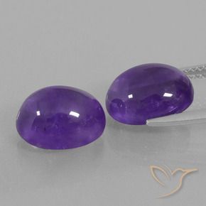 Shop natural 7.95ct ミディアムバイオレット アメジスト gems, 楕円形, from ブラジル at GemSelect. In stock, global shipping!