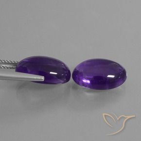 Shop natural 11.97ct ミディアムバイオレット アメジスト gems, 楕円形, from ブラジル at GemSelect. In stock, global shipping!