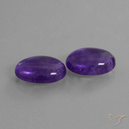 Shop natural 10.26ct ミディアムバイオレット アメジスト gems, 楕円形, from ブラジル at GemSelect. In stock, global shipping!