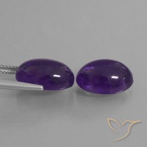 Shop natural 13.54ct ディープバイオレット アメジスト gems, 楕円形, from ブラジル at GemSelect. In stock, global shipping!