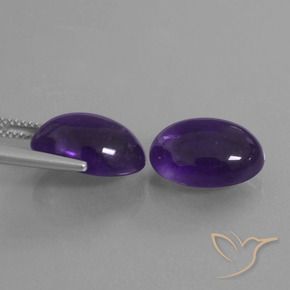 Shop natural 12.53ct ディープバイオレット アメジスト gems, 楕円形, from ブラジル at GemSelect. In stock, global shipping!