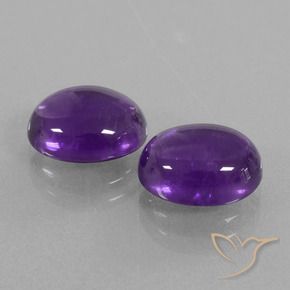 Shop natural 5.61ct ミディアムバイオレット アメジスト gems, 楕円形, from ブラジル at GemSelect. In stock, global shipping!