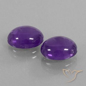 Shop natural 5.23ct ミディアムバイオレット アメジスト gems, 楕円形, from ブラジル at GemSelect. In stock, global shipping!