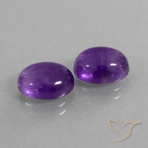 Shop natural 5.65ct ミディアムバイオレット アメジスト gems, 楕円形, from ブラジル at GemSelect. In stock, global shipping!