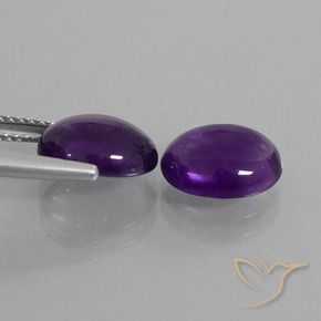 Shop natural 4.65ct ダークバイオレット アメジスト gems, 楕円形, from ブラジル at GemSelect. In stock, global shipping!