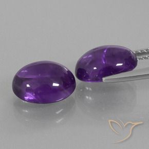 Shop natural 5.60ct ミディアムバイオレット アメジスト gems, 楕円形, from ブラジル at GemSelect. In stock, global shipping!