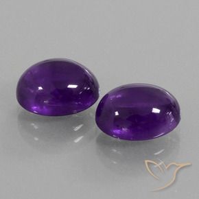Shop natural 6.08ct ミディアムバイオレット アメジスト gems, 楕円形, from ブラジル at GemSelect. In stock, global shipping!
