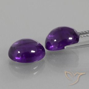 Shop natural 5.58ct ミディアムバイオレット アメジスト gems, 楕円形, from ブラジル at GemSelect. In stock, global shipping!