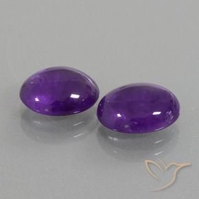 Shop natural 4.43ct ミディアム薄いバイオレット アメジスト gems, 楕円形, from ブラジル at GemSelect. In stock, global shipping!