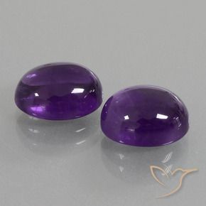 Shop natural 6.22ct ミディアムバイオレット アメジスト gems, 楕円形, from ブラジル at GemSelect. In stock, global shipping!