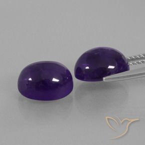 Shop natural 6.65ct ディープバイオレット アメジスト gems, 楕円形, from ブラジル at GemSelect. In stock, global shipping!