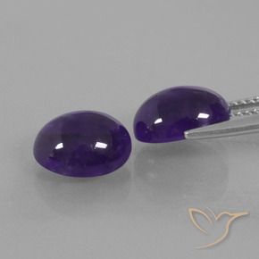 Shop natural 5.85ct ディープバイオレット アメジスト gems, 楕円形, from ブラジル at GemSelect. In stock, global shipping!