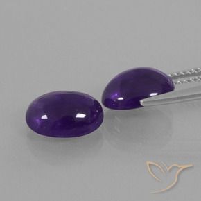 Shop natural 4.76ct ダークバイオレット アメジスト gems, 楕円形, from ブラジル at GemSelect. In stock, global shipping!