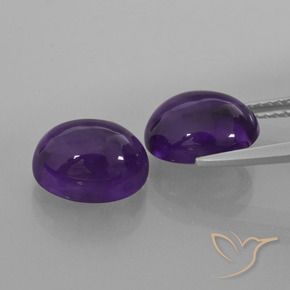 Shop natural 5.98ct ディープバイオレット アメジスト gems, 楕円形, from ブラジル at GemSelect. In stock, global shipping!