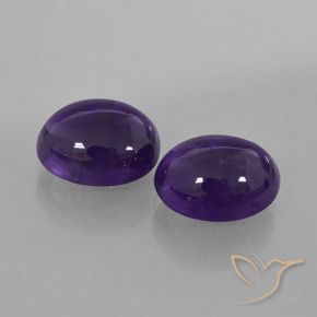 Shop natural 5.96ct ダークバイオレット アメジスト gems, 楕円形, from ブラジル at GemSelect. In stock, global shipping!