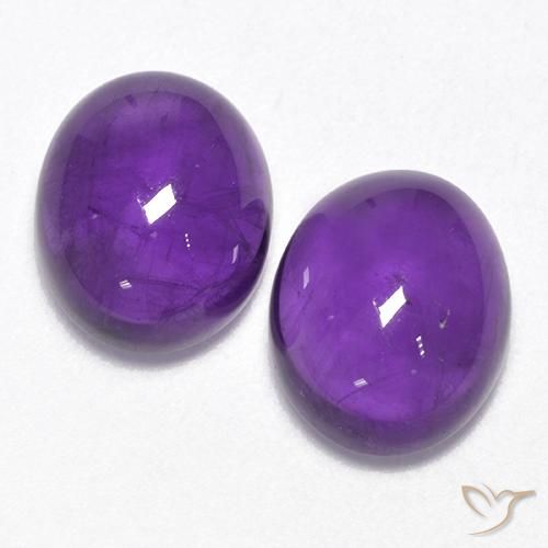Shop natural 5.63ct ミディアム薄いバイオレット アメジスト gems, 楕円形, from ブラジル at GemSelect. In stock, global shipping!