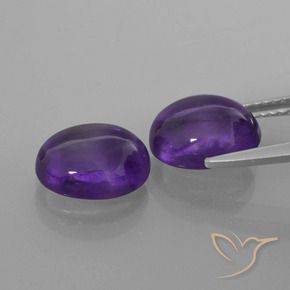 Shop natural 5.33ct ミディアムバイオレット アメジスト gems, 楕円形, from ブラジル at GemSelect. In stock, global shipping!