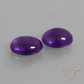 Shop natural 4.94ct ミディアムバイオレット アメジスト gems, 楕円形, from ブラジル at GemSelect. In stock, global shipping!