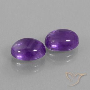 Shop natural 5.76ct ミディアム薄いバイオレット アメジスト gems, 楕円形, from ブラジル at GemSelect. In stock, global shipping!