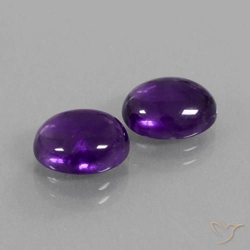 Shop natural 5.56ct ミディアムバイオレット アメジスト gems, 楕円形, from ブラジル at GemSelect. In stock, global shipping!