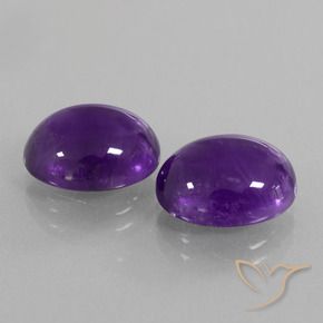 Shop natural 9.92ct ミディアムバイオレット アメジスト gems, 楕円形, from ブラジル at GemSelect. In stock, global shipping!