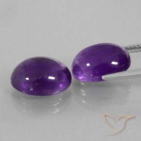 Shop natural 9.92ct ミディアムバイオレット アメジスト gems, 楕円形, from ブラジル at GemSelect. In stock, global shipping!