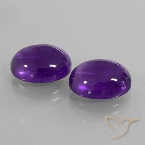 Shop natural 9.68ct ミディアムバイオレット アメジスト gems, 楕円形, from ブラジル at GemSelect. In stock, global shipping!
