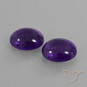 Shop natural 8.46ct ミディアムバイオレット アメジスト gems, 楕円形, from ブラジル at GemSelect. In stock, global shipping!