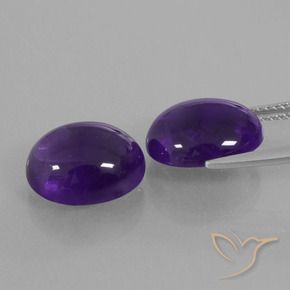 Shop natural 9.73ct ダークバイオレット アメジスト gems, 楕円形, from ブラジル at GemSelect. In stock, global shipping!