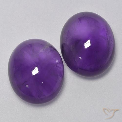 Shop natural 9.17ct ミディアムバイオレット アメジスト gems, 楕円形, from ブラジル at GemSelect. In stock, global shipping!