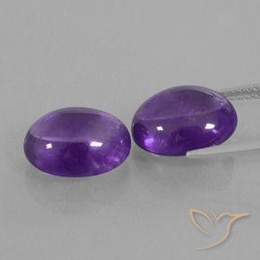 Shop natural 9.67ct ミディアムバイオレット アメジスト gems, 楕円形, from ブラジル at GemSelect. In stock, global shipping!