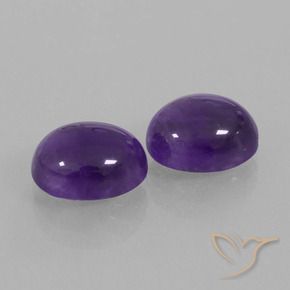 Shop natural 4.40ct ミディアムバイオレット アメジスト gems, 楕円形, from ブラジル at GemSelect. In stock, global shipping!