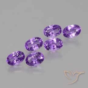 Shop natural 2.50ct 鮮やかなバイオレット アメジスト gems, 楕円形, from ブラジル at GemSelect. In stock, global shipping!