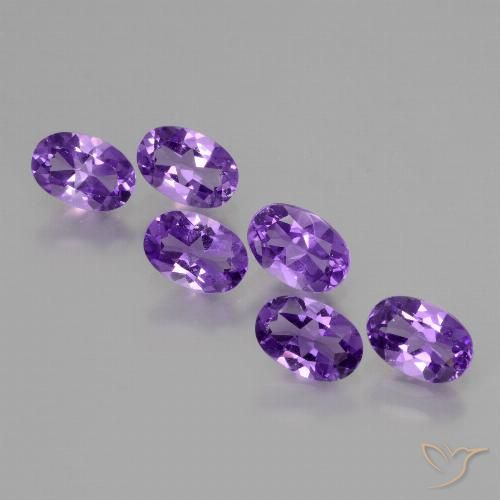 Shop natural 2.50ct ミディアムバイオレット アメジスト gems, 楕円形, from ブラジル at GemSelect. In stock, global shipping!