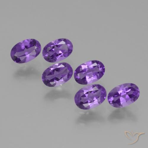 Shop natural 2.50ct ミディアムバイオレット アメジスト gems, 楕円形, from ブラジル at GemSelect. In stock, global shipping!