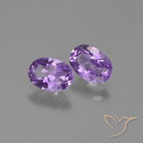 Shop natural 1.43ct 濃い紫の色合い アメジスト gems, 楕円形, from ブラジル at GemSelect. In stock, global shipping!