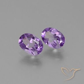 Shop natural 1.36ct ミディアムバイオレット アメジスト gems, 楕円形, from ブラジル at GemSelect. In stock, global shipping!
