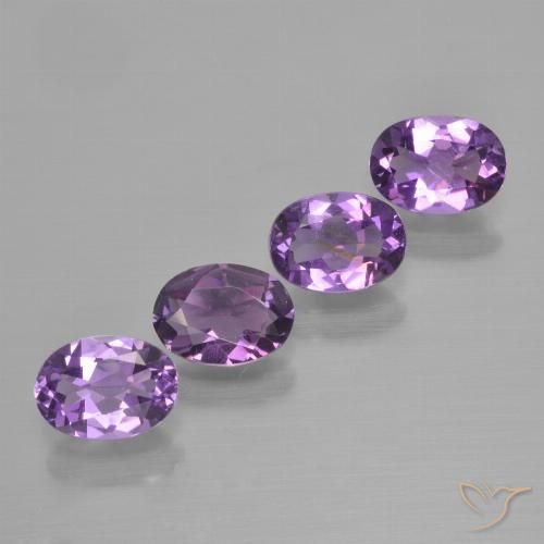 Shop natural 2.71ct ミディアムダークパープルがかったバイオレット アメジスト gems, 楕円形, from ブラジル at GemSelect. In stock, global shipping!