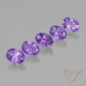 Shop natural 3.73ct ミディアムバイオレット アメジスト gems, 楕円形, from ブラジル at GemSelect. In stock, global shipping!