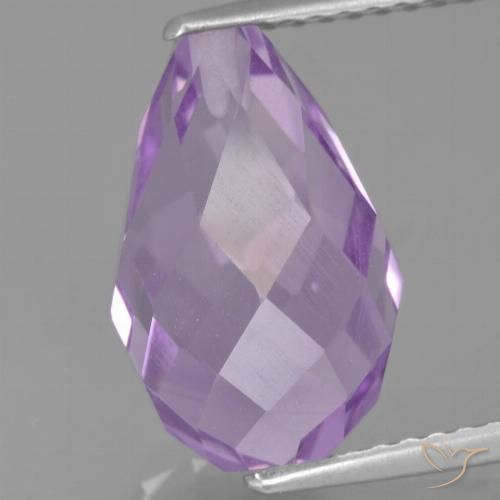 5.67ct 天然 アイリスバイオレット アメジスト, ブリオレット, VS