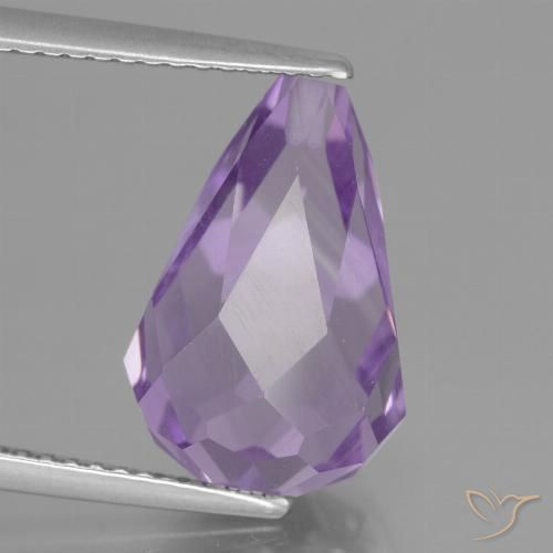 7.29ct 天然 ピンクがかったアイリスバイオレット アメジスト, ブリオレット, VS