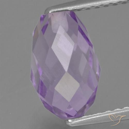 2.78ct 天然 濃いアイリスバイオレット アメジスト, ブリオレット, VS