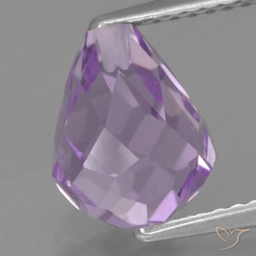 3.06ct 天然 アイリスバイオレット アメジスト, ブリオレット, VS