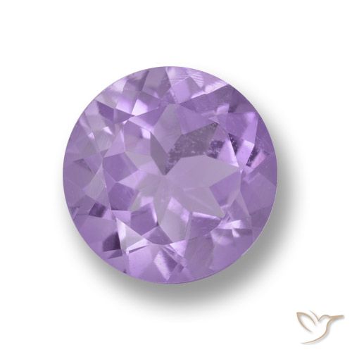 2.31ct 天然 ミディアムバイオレットピンク アメジスト, ラウンド, VVS